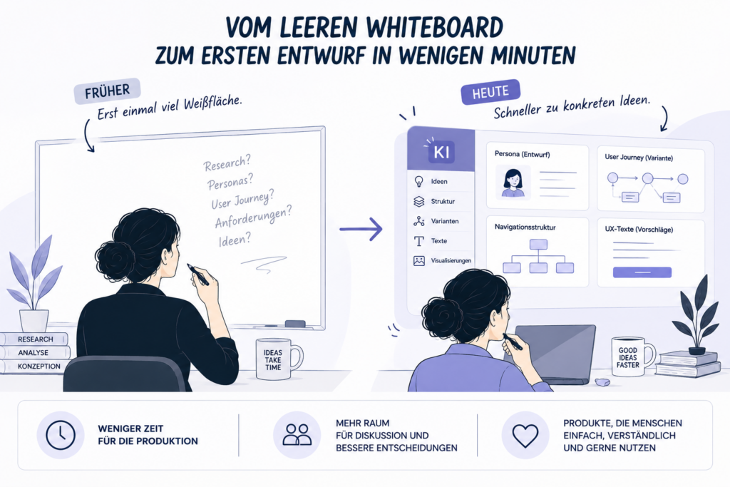 Vom Whiteboard zum ersten Entwurf